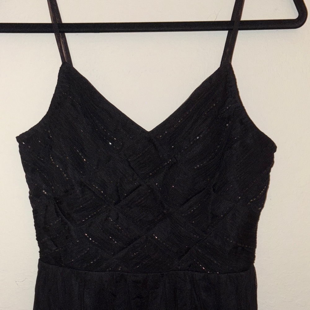 Chic Blumarine Black Midi Dress